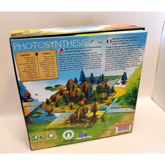 Photosynthesis Board Game Blue Orange Games Complete - Picture 2 of 11